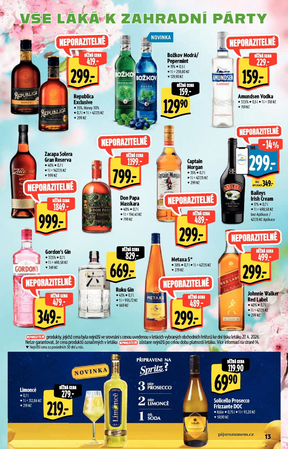 Leták Albert Supermarket - Akční katalog - strana 13