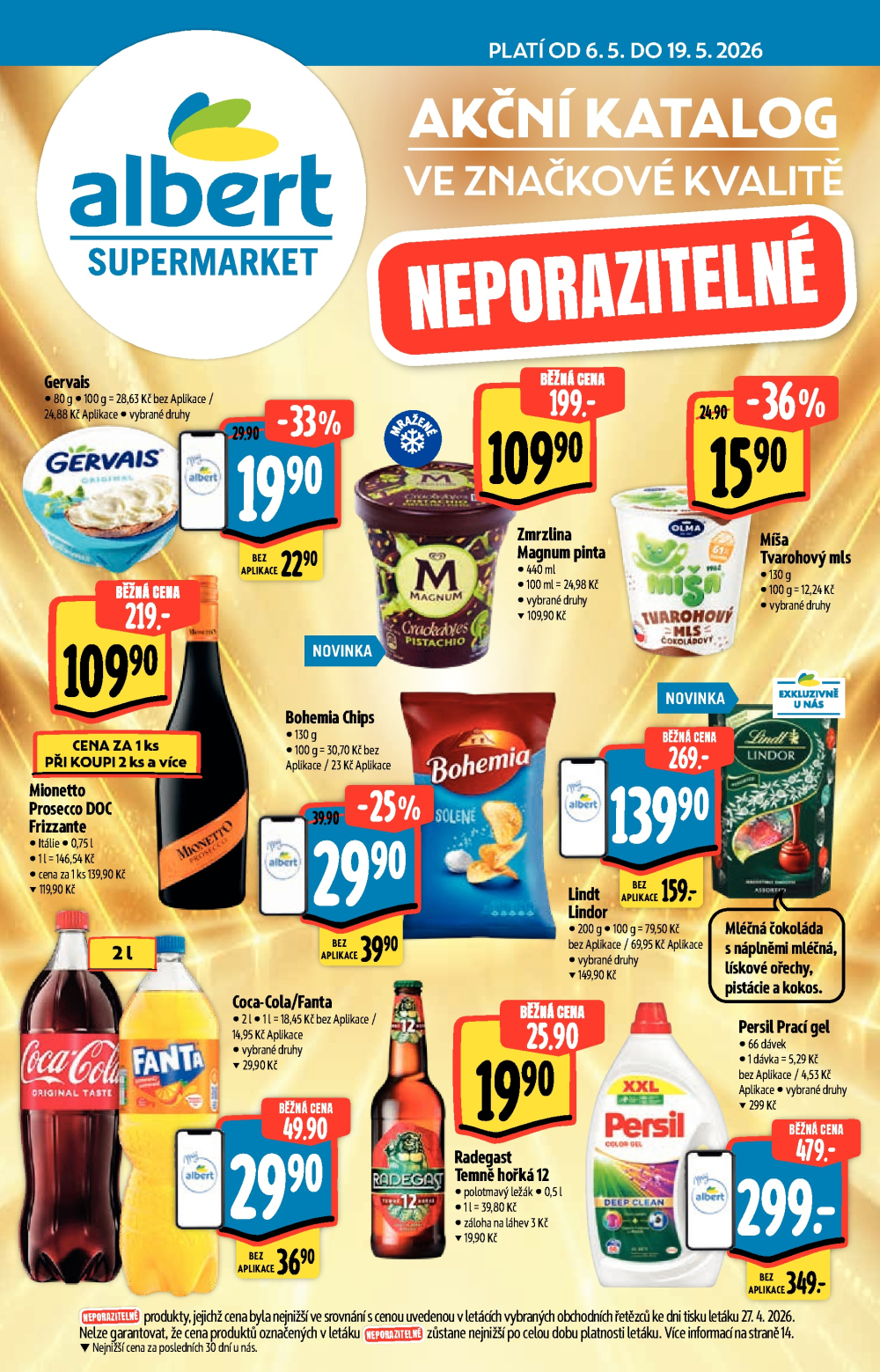 Leták Albert Supermarket - Akční katalog - strana 1