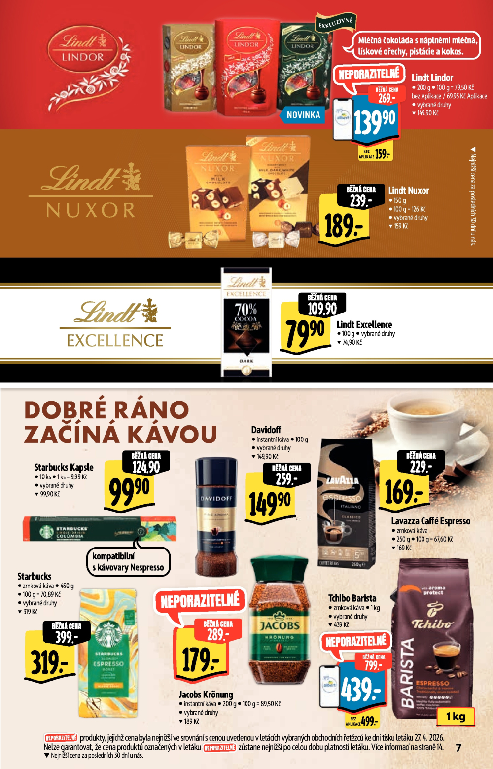 Leták Albert Supermarket - Akční katalog - strana 7