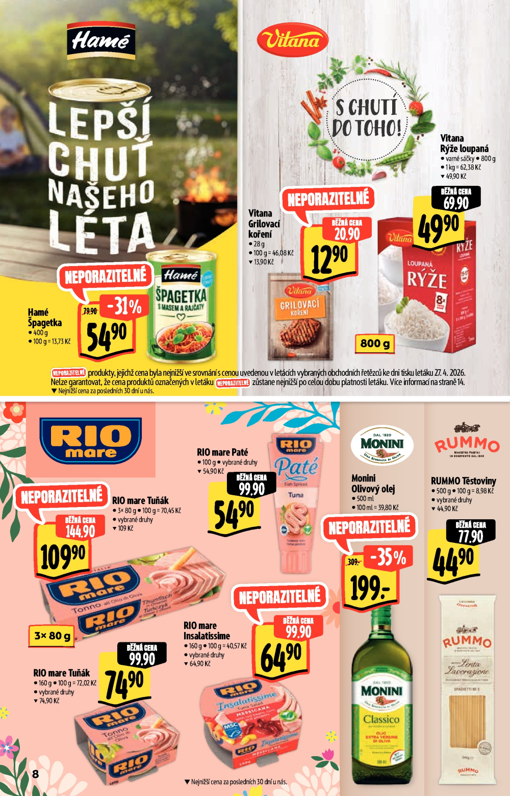 Leták Albert Supermarket - Akční katalog - strana 8