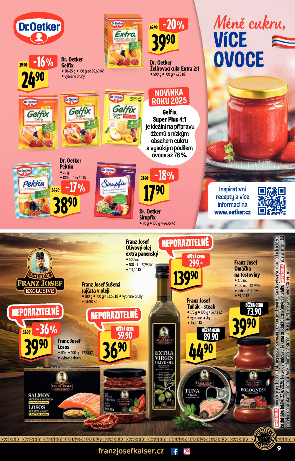 Leták Albert Supermarket - Akční katalog - strana 9