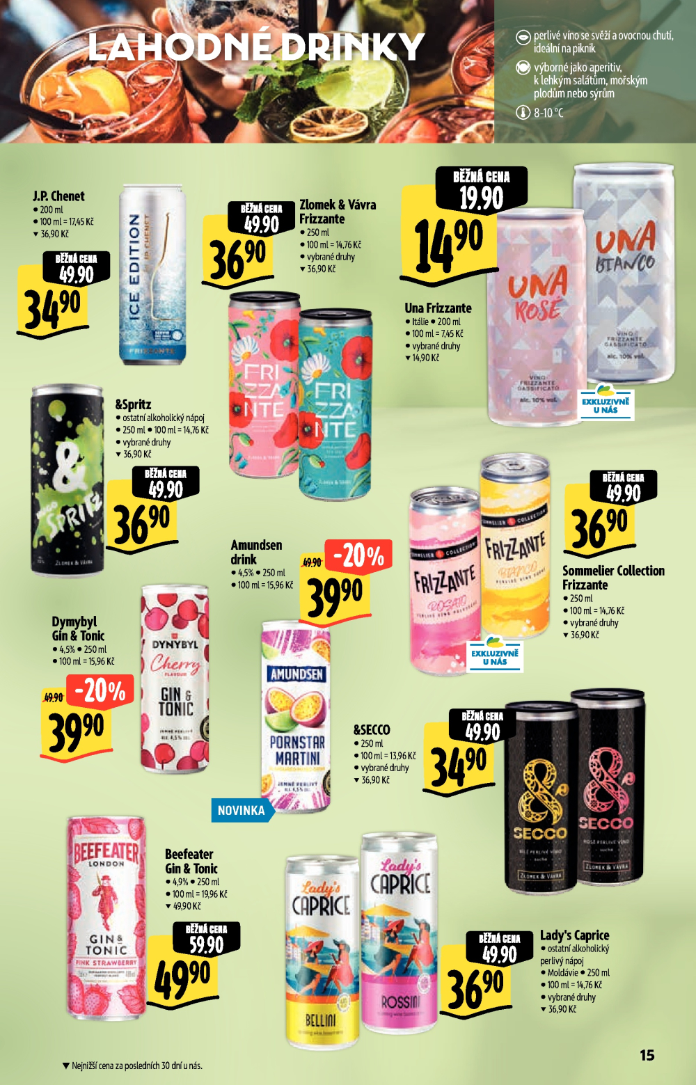 Leták Albert Hypermarket - Jarní vinný katalog - strana 15