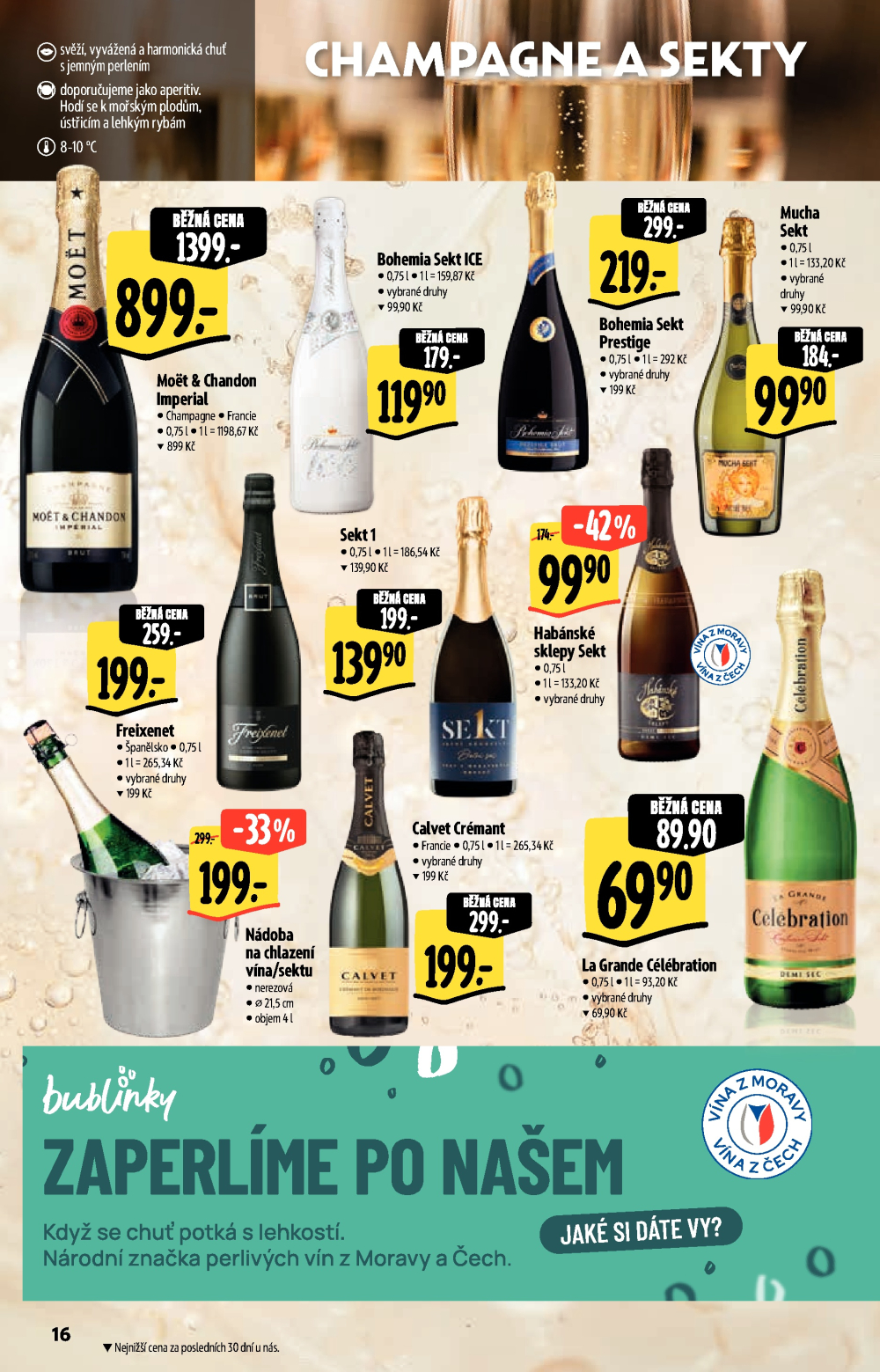 Leták Albert Hypermarket - Jarní vinný katalog - strana 16