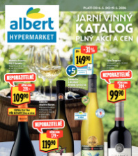 Akční leták Albert Hypermarket - Jarní vinný katalog
