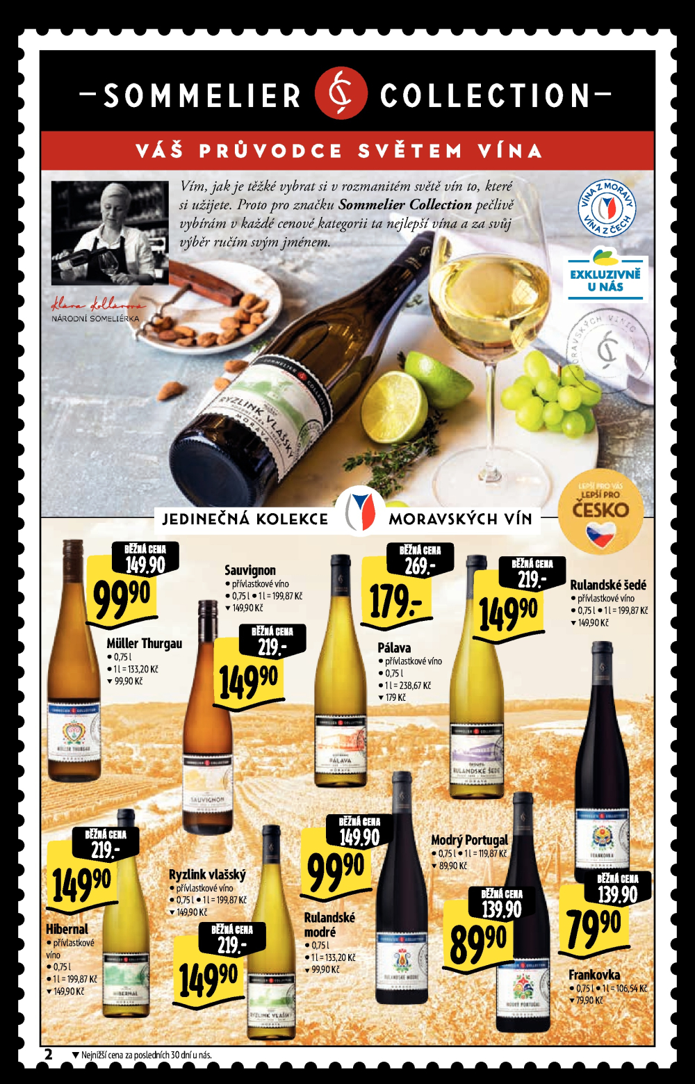 Leták Albert Hypermarket - Jarní vinný katalog - strana 2