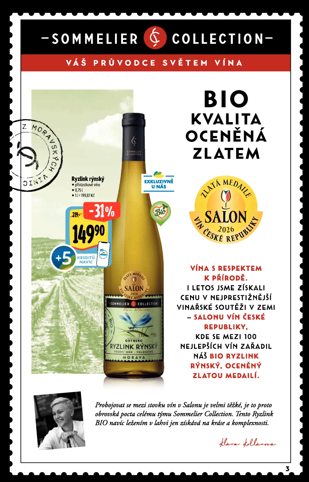 Leták Albert Hypermarket - Jarní vinný katalog - strana 3