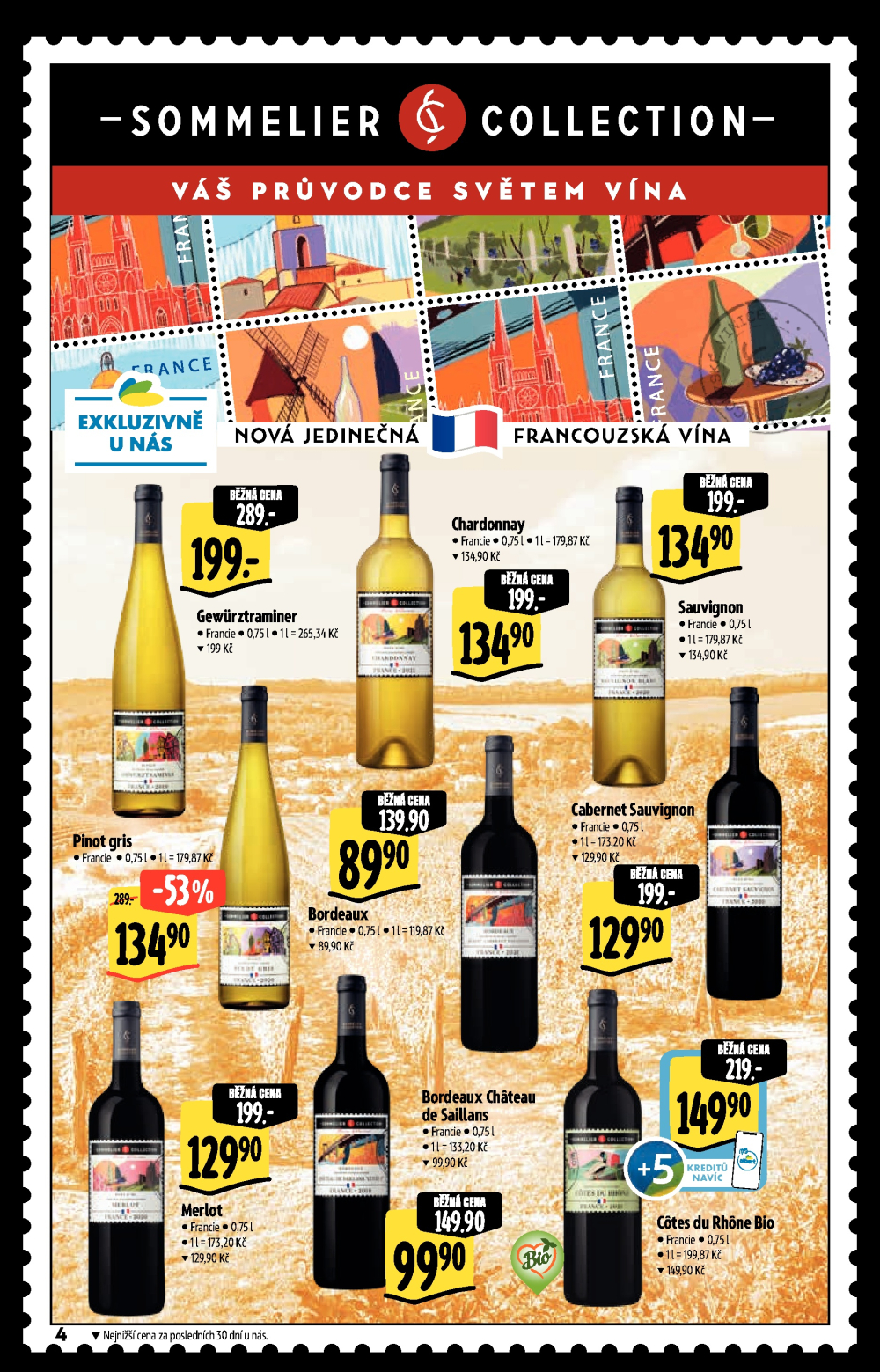 Leták Albert Hypermarket - Jarní vinný katalog - strana 4