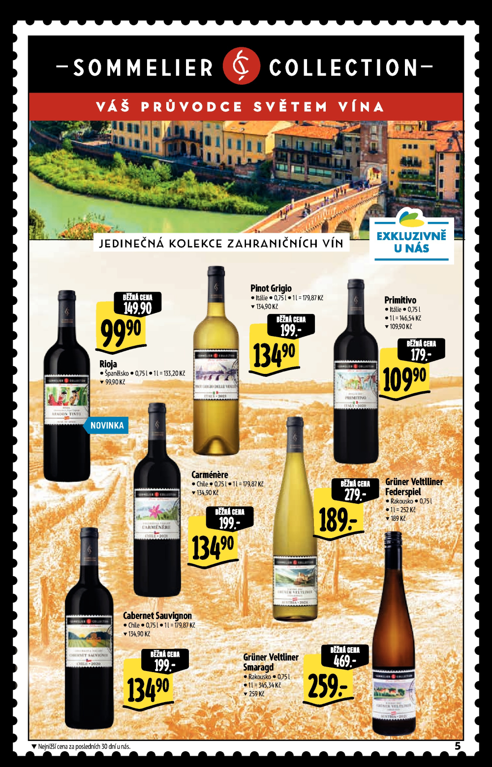 Leták Albert Hypermarket - Jarní vinný katalog - strana 5