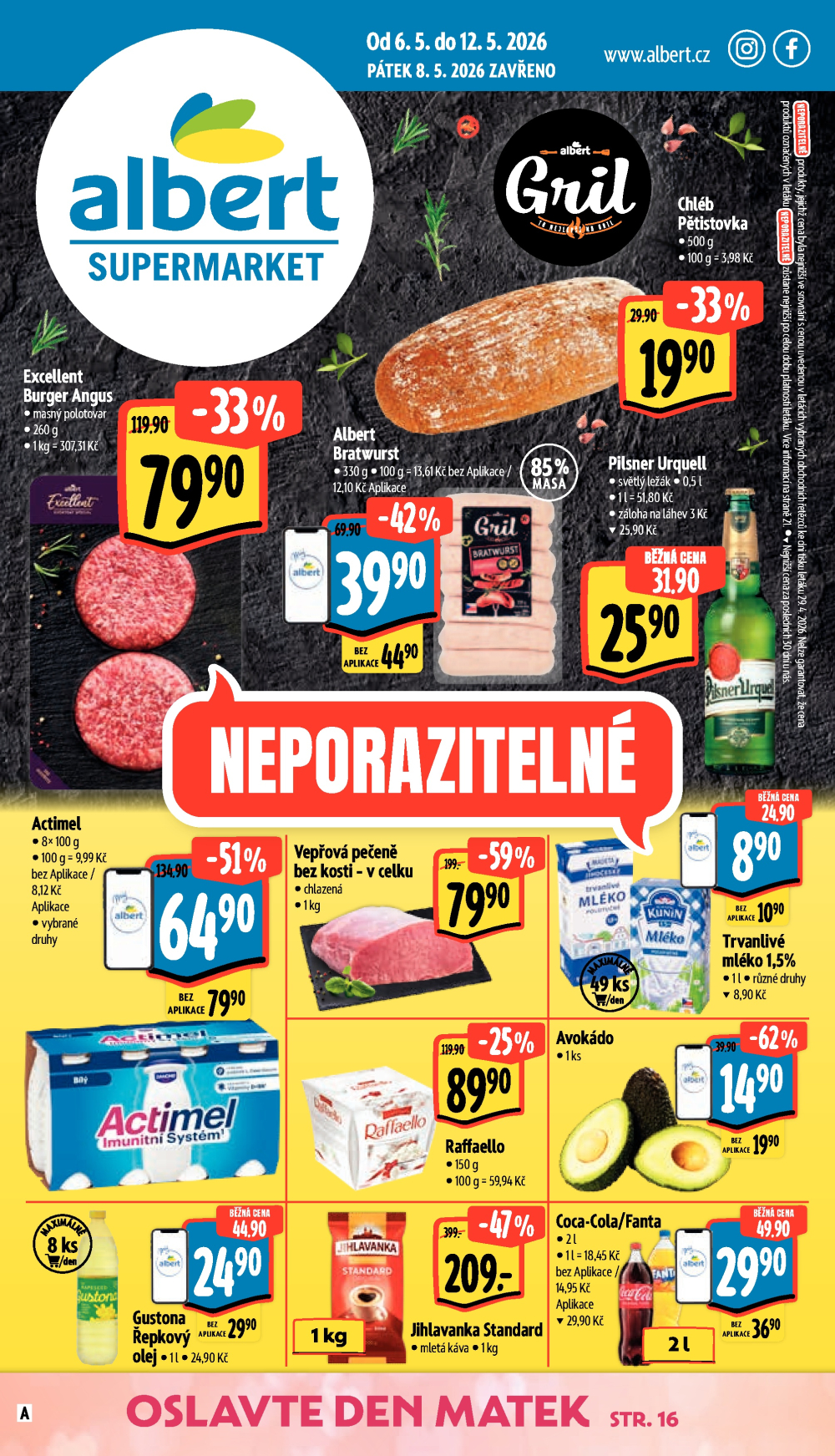 Leták Albert Supermarket leták - strana 1