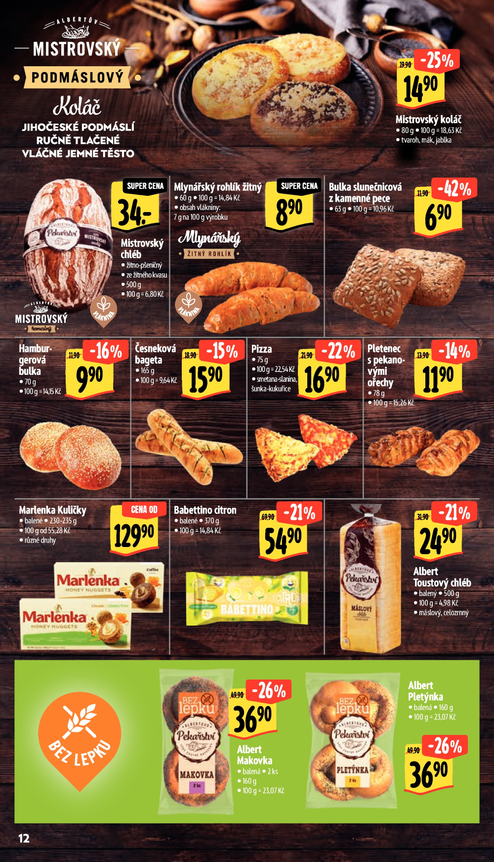 Leták Albert Supermarket leták - strana 22