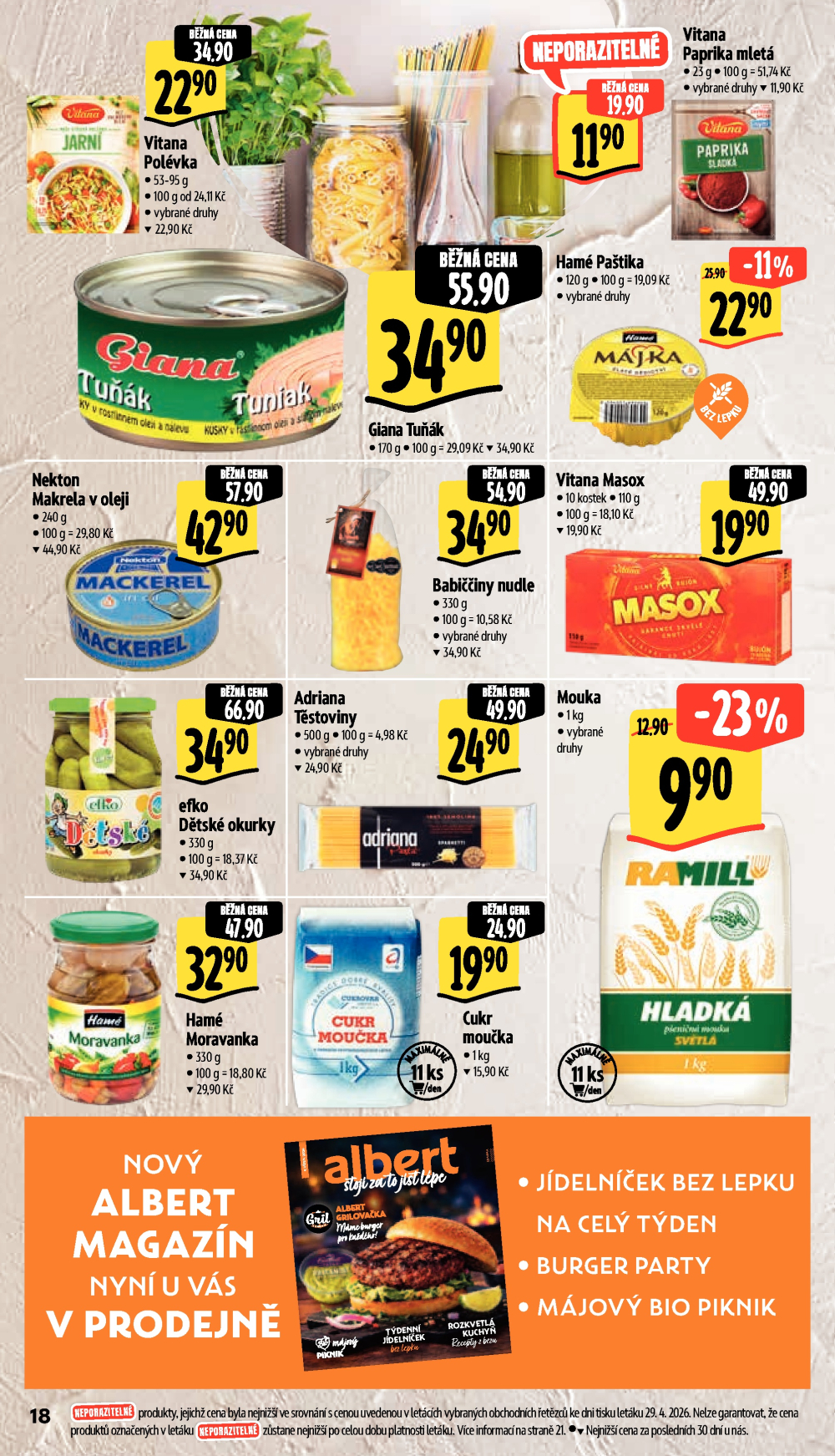 Leták Albert Supermarket leták - strana 28