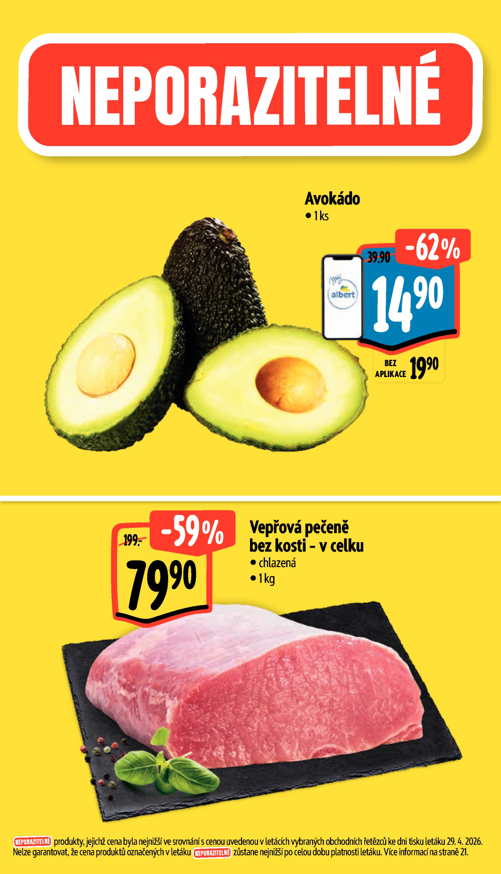 Leták Albert Supermarket leták - strana 2