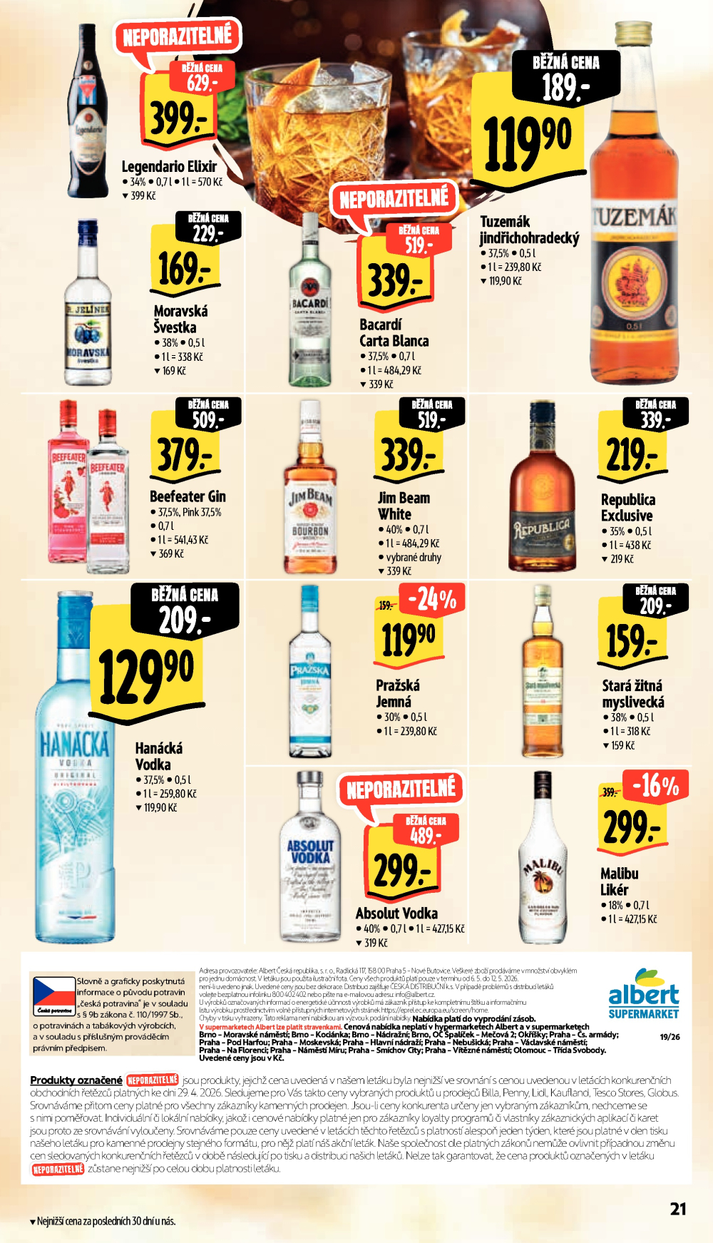 Leták Albert Supermarket leták - strana 31