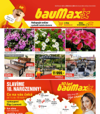 Akční leták bauMax 