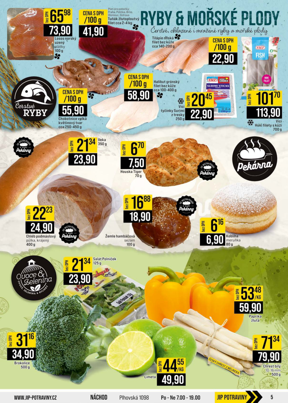 Leták JIP leták CC Cash & Carry - Brno, Ostrava, Praha, Polička, Olomouc, Karlovy Vary, Zlín, Jilemnice, Pardubice - strana 5