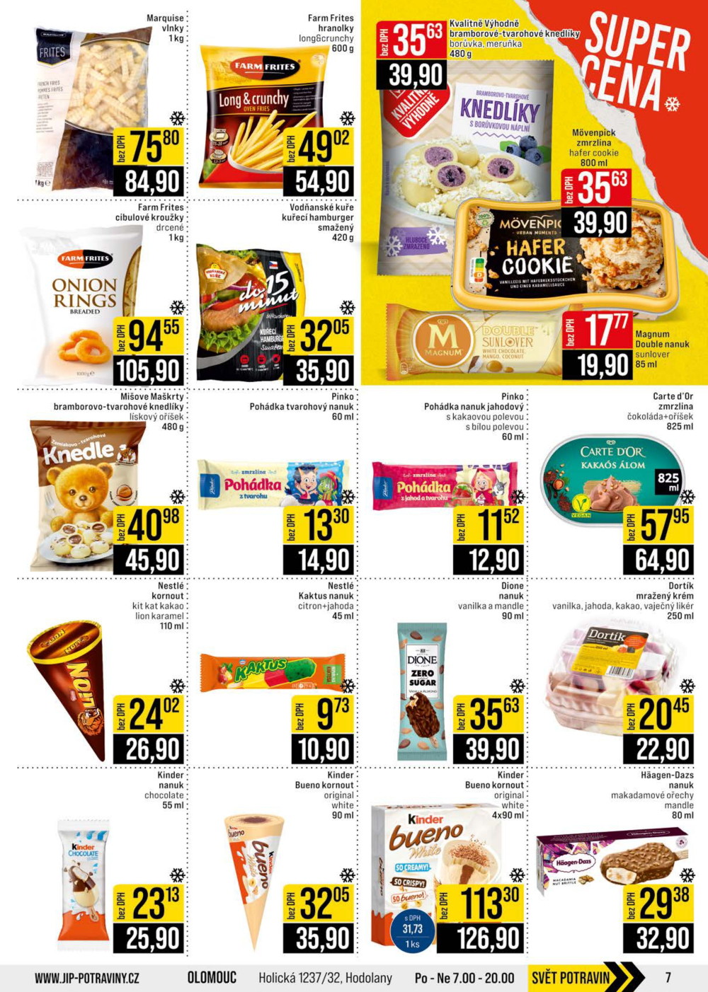 Leták JIP leták CC Cash & Carry - Brno, Ostrava, Praha, Polička, Olomouc, Karlovy Vary, Zlín, Jilemnice, Pardubice - strana 7