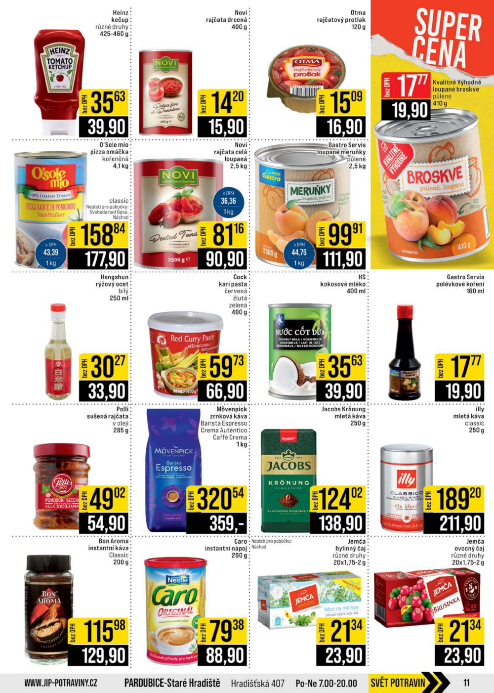 Leták JIP leták CC Cash & Carry - České Budějovice, Most, Náchod, Svoboda nad Úpou, Sušice - strana 11