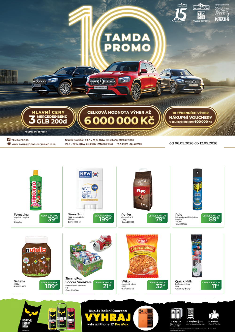 Leták TAMDA FOODS leták - strana 1