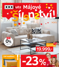 Akční leták XXXLutz  - Májové šílenství