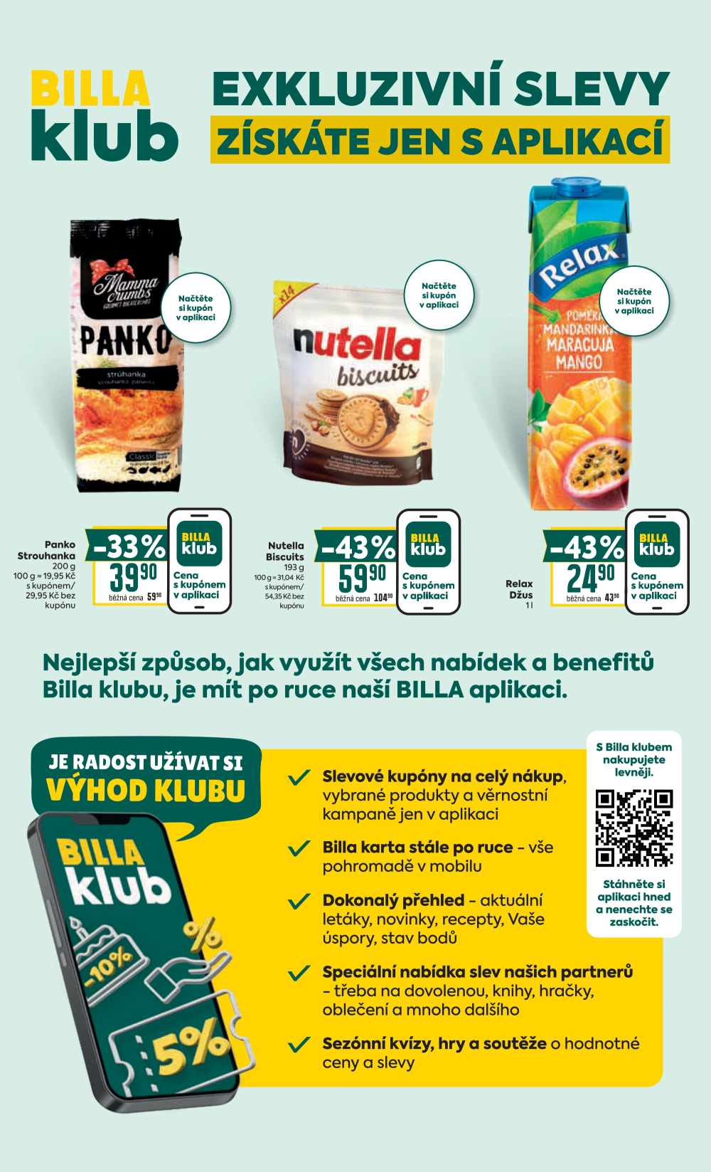 Leták BILLA velký leták - strana 34