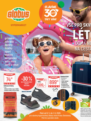 Globus leták - Léto