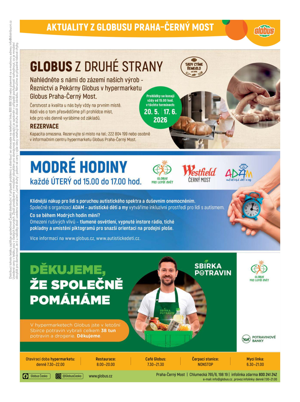 Leták Globus leták Praha - Černý Most - strana 34
