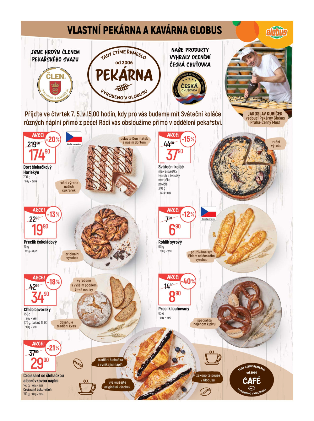 Leták Globus leták Praha - Černý Most - strana 6