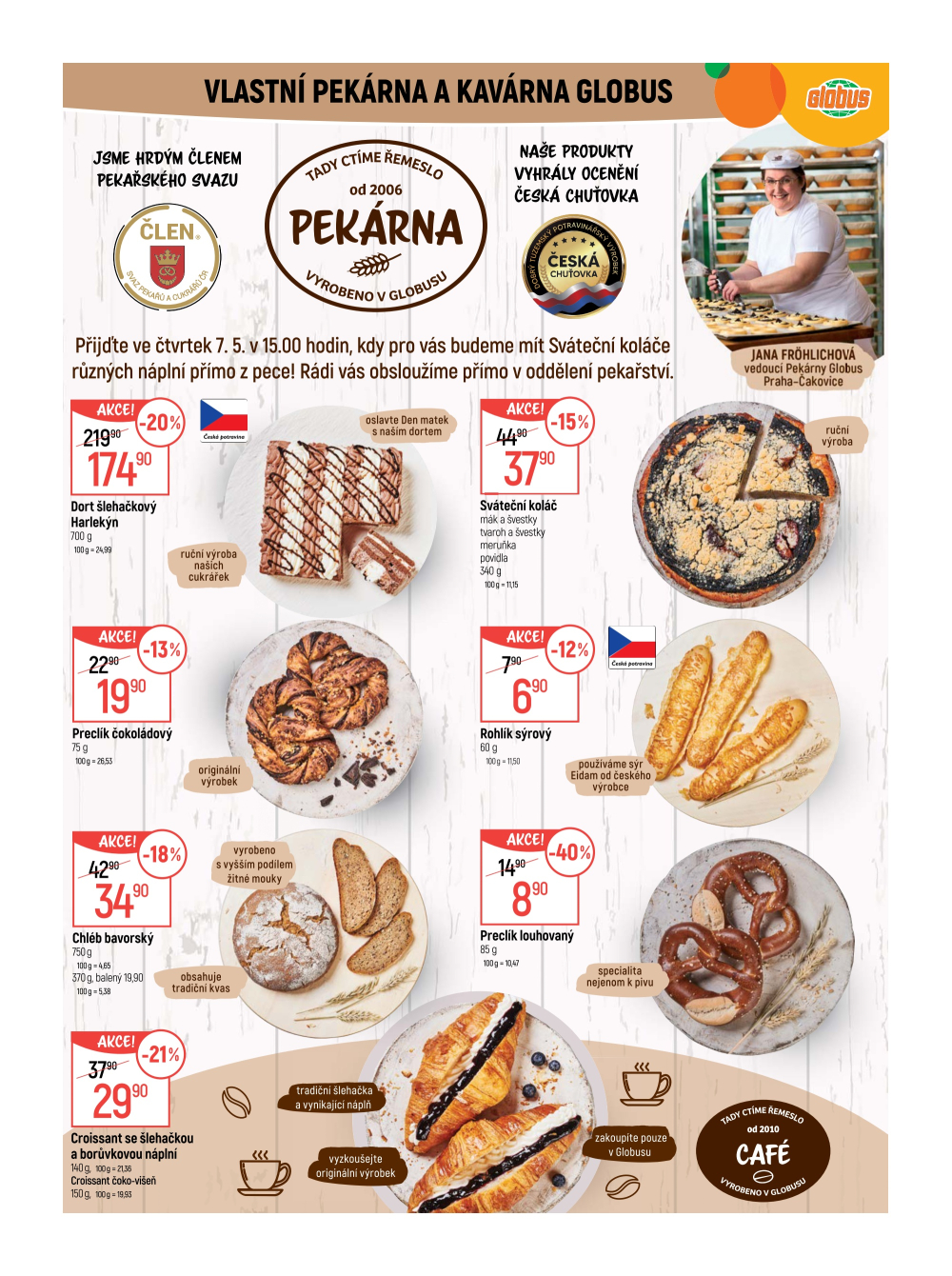 Leták Globus leták Praha - Čakovice - strana 6