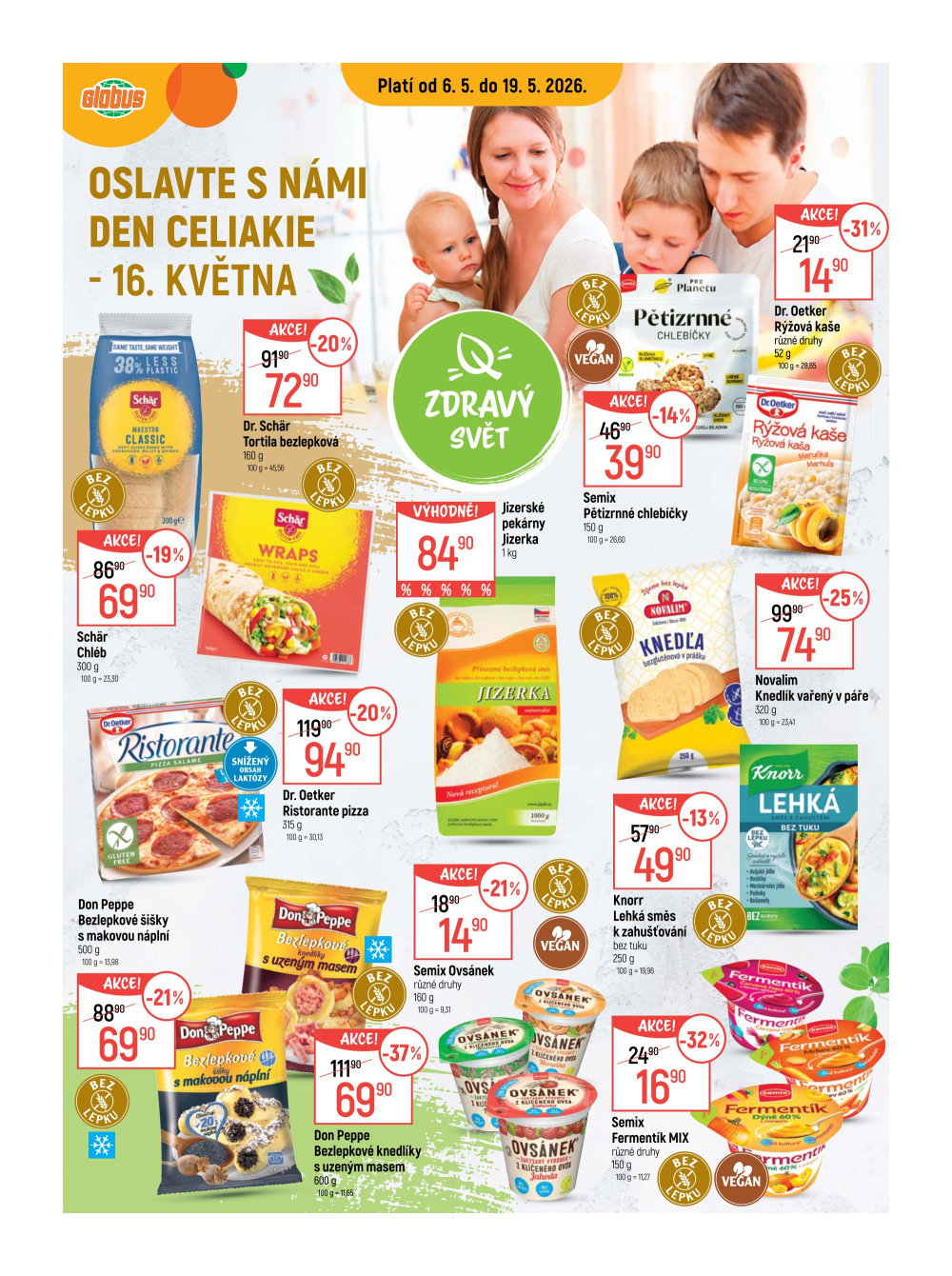 Leták Globus leták Praha - Zličín - strana 16