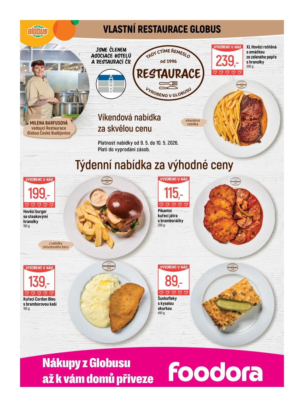 Leták Globus leták České Budějovice - strana 7