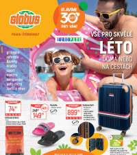 Akční leták Globus  Praha - Štěrboholy - Léto