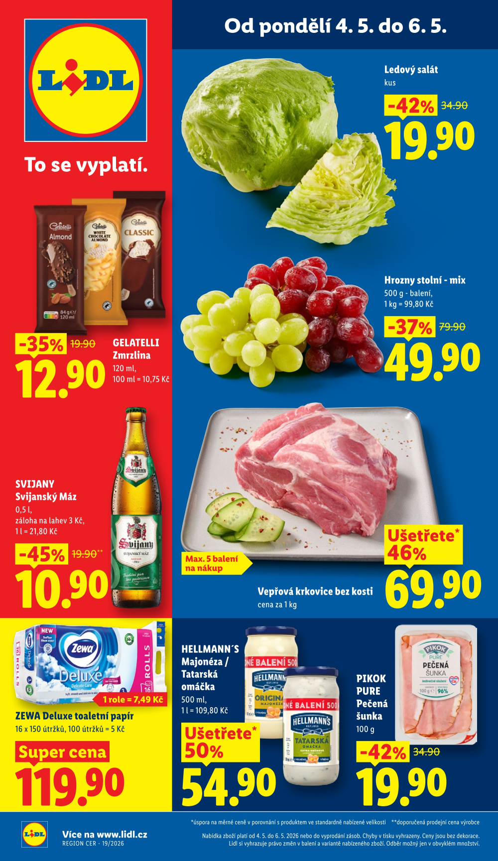 Leták Lidl leták od pondělí - strana 1