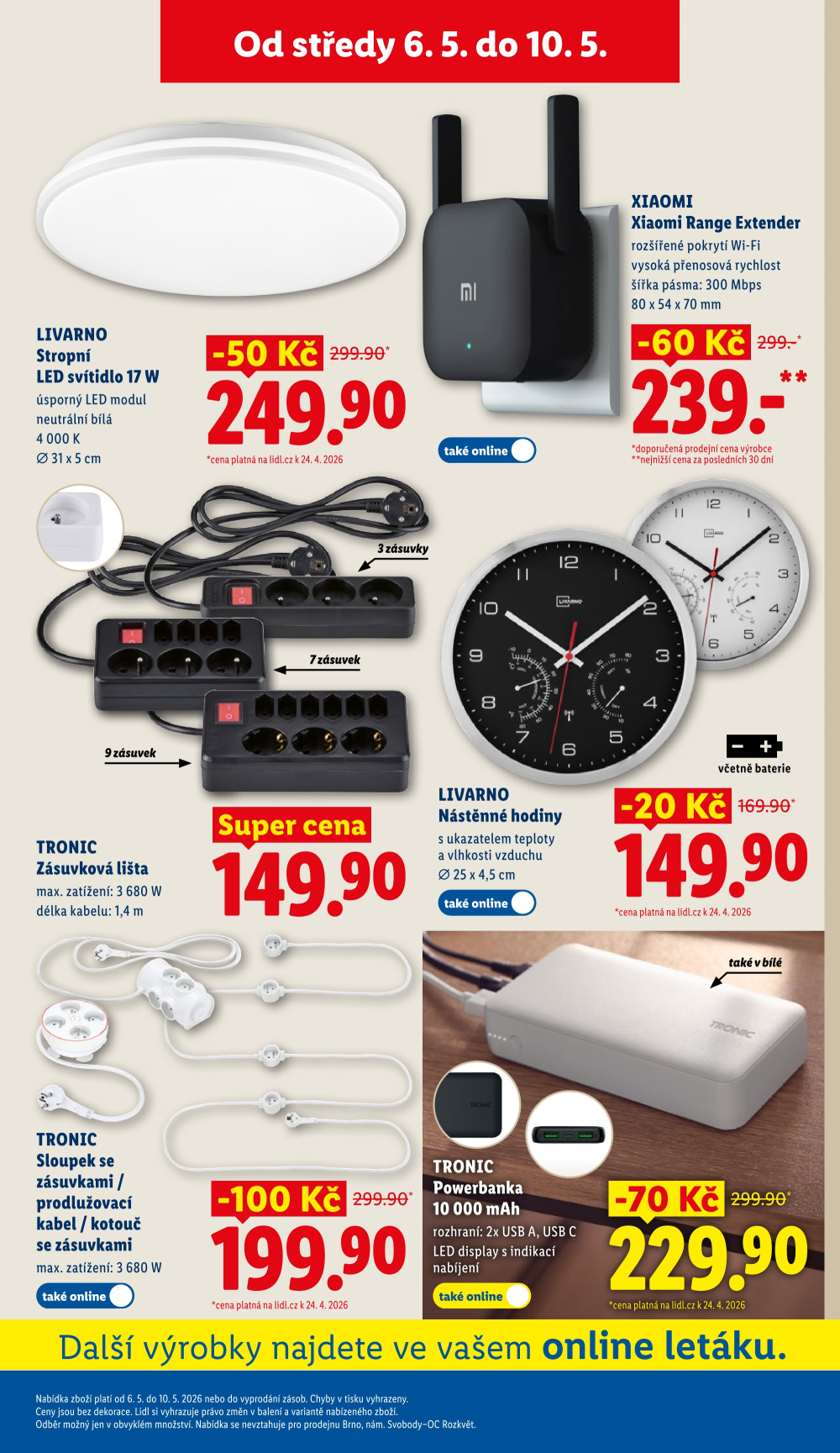 Leták Lidl leták - Nabídka spotřebního zboží - strana 15