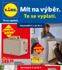Akční leták Lidl  - Nabídka spotřebního zboží