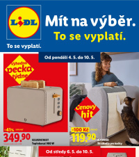 Akční leták Lidl  - Nabídka spotřebního zboží