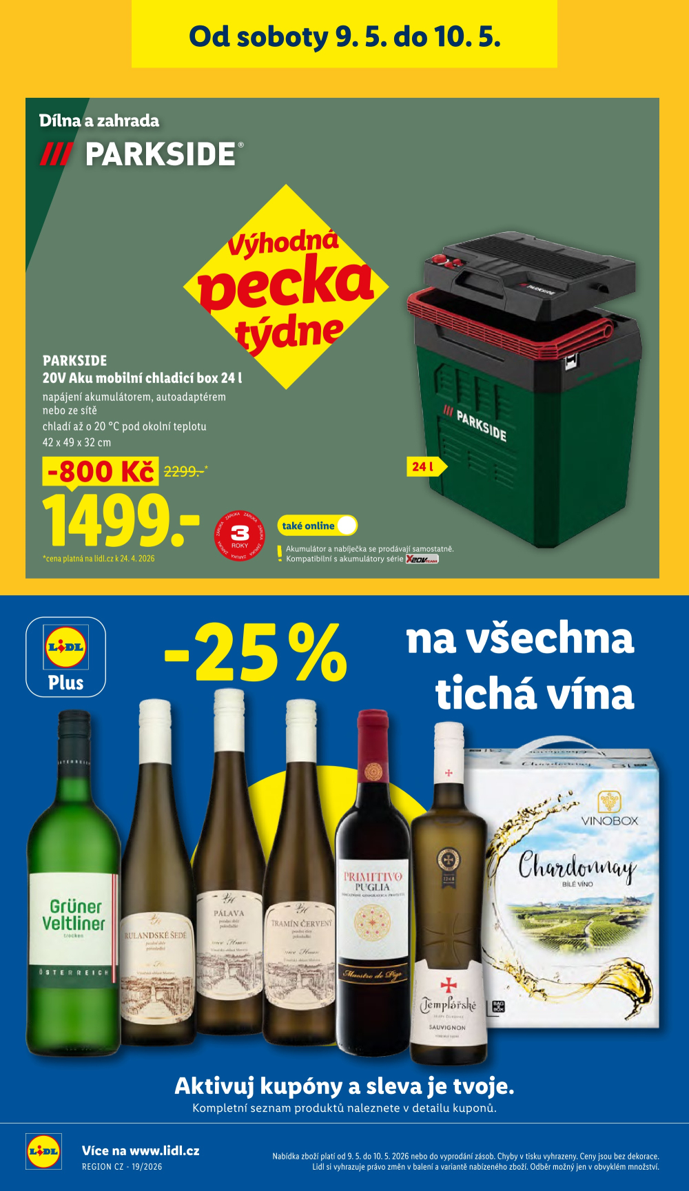 Leták Lidl leták - Nabídka spotřebního zboží - strana 22