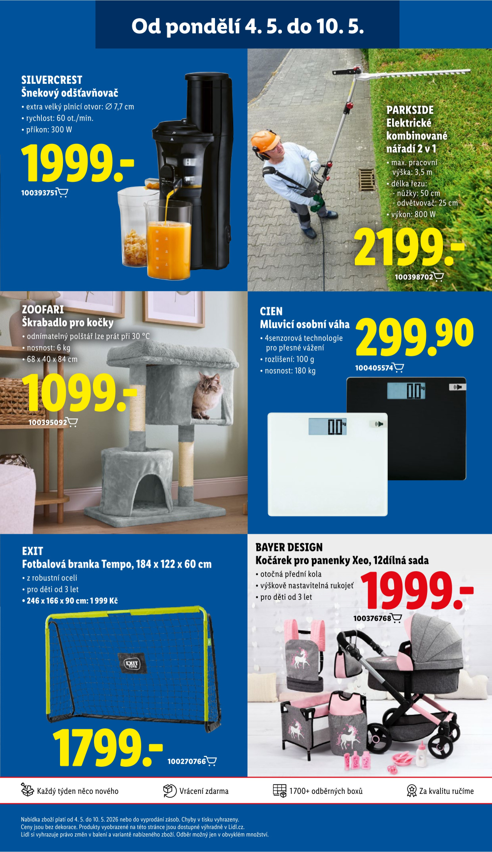 Leták Lidl leták - Nabídka spotřebního zboží - strana 25