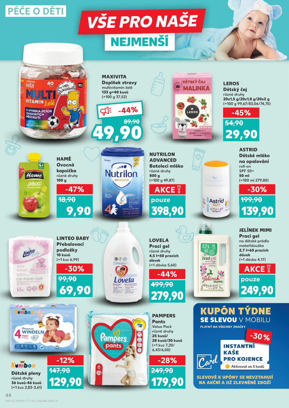 Leták Kaufland leták Zlín - Čepkov - strana 44