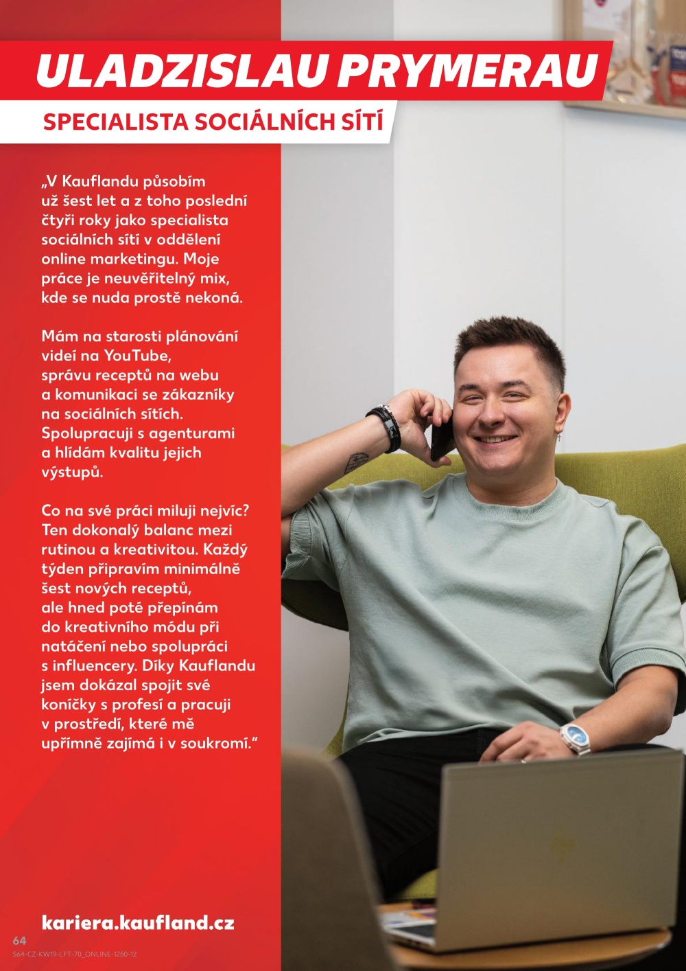 Leták Kaufland leták Přerov - Želatovská - strana 64