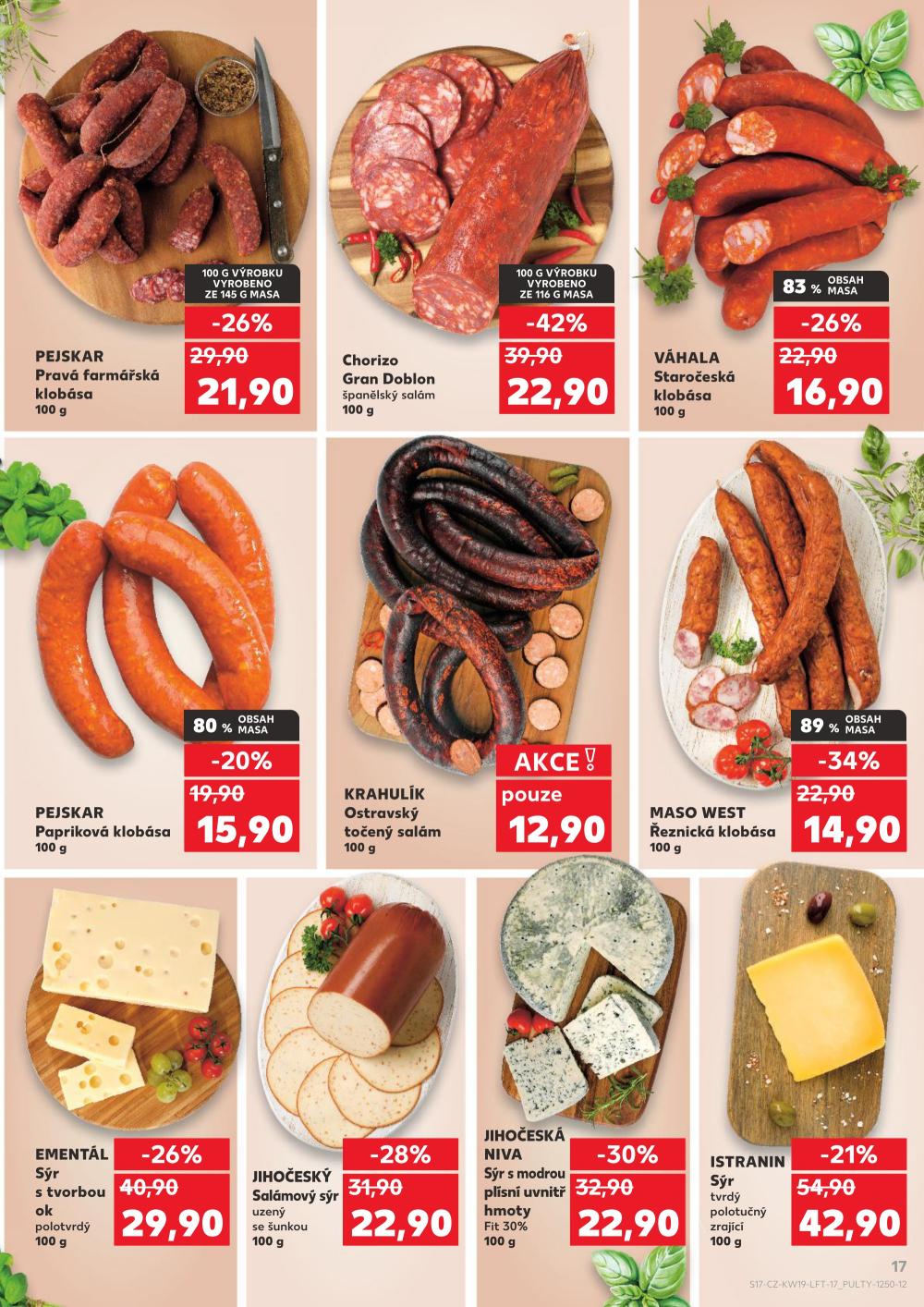 Leták Kaufland leták Praha 6 - Podbaba - strana 17