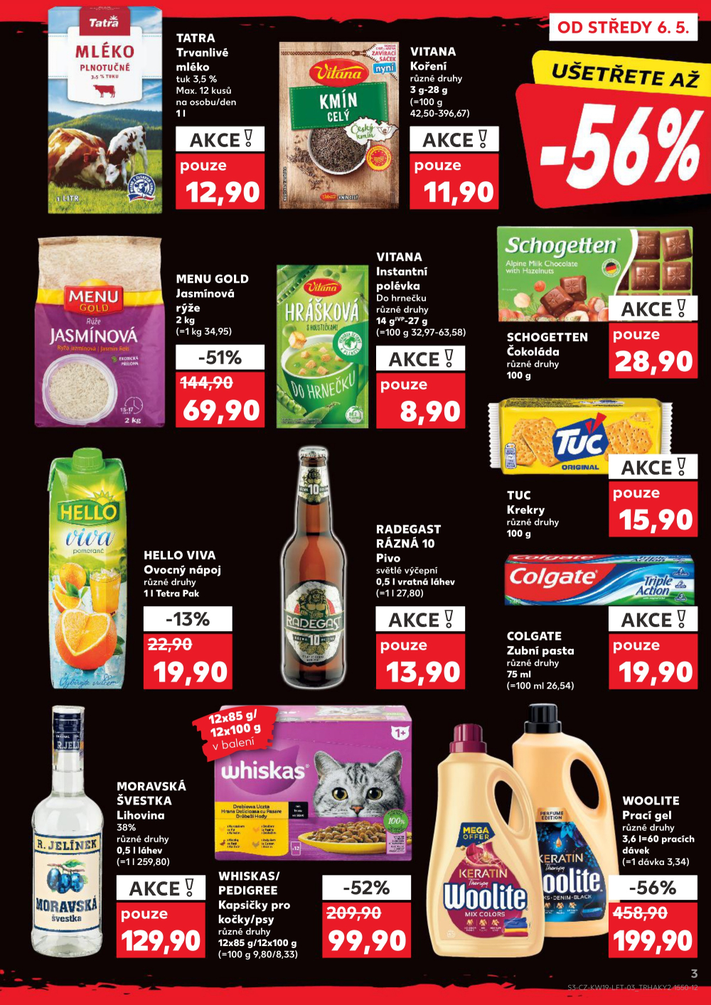 Leták Kaufland leták Praha 6 - Podbaba - strana 3