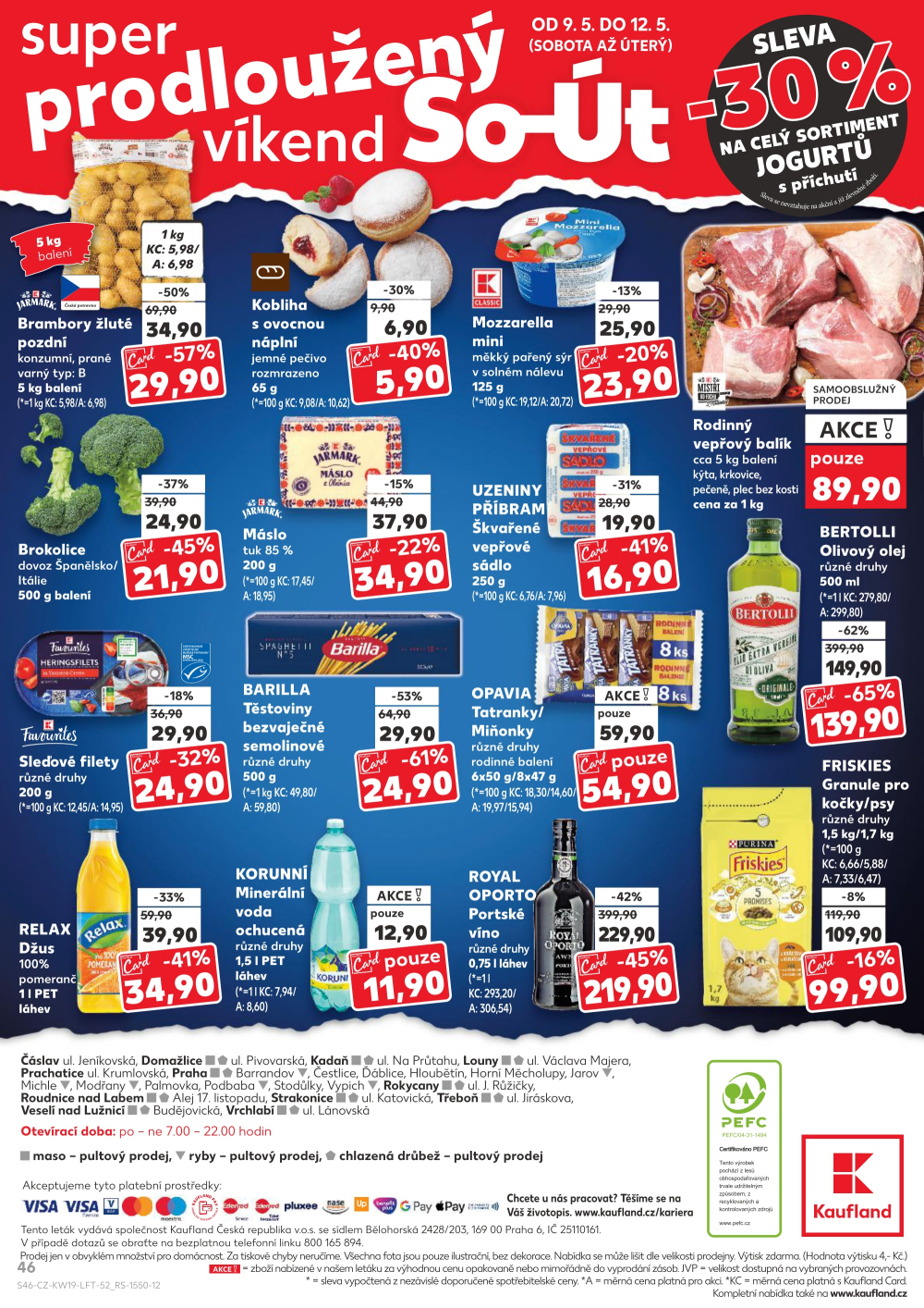 Leták Kaufland leták Praha 6 - Podbaba - strana 46