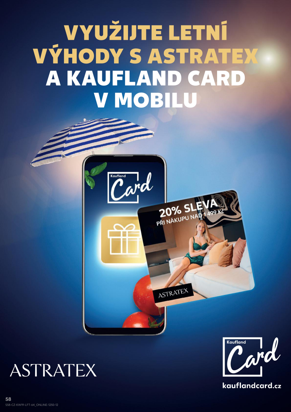 Leták Kaufland leták Praha 6 - Podbaba - strana 58