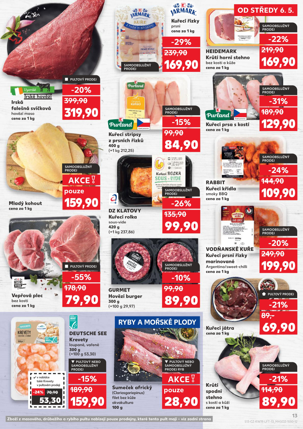 Leták Kaufland leták Praha - Barrandov - strana 13