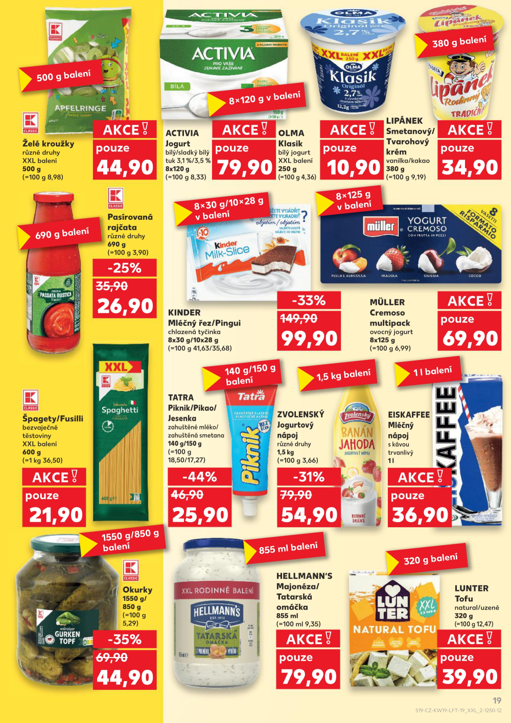 Leták Kaufland leták Praha 4 - Modřany - strana 19