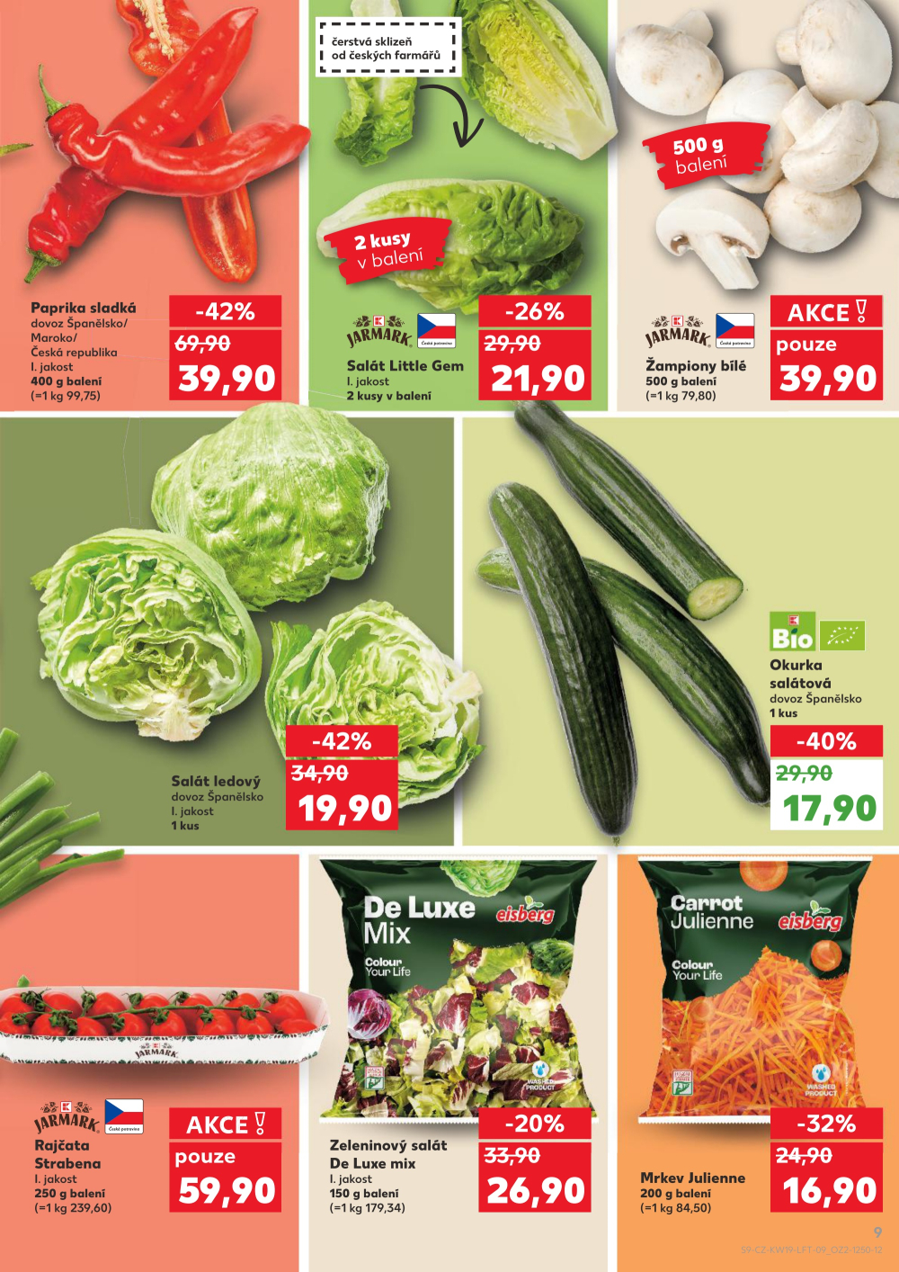 Leták Kaufland leták Praha 4 - Modřany - strana 9