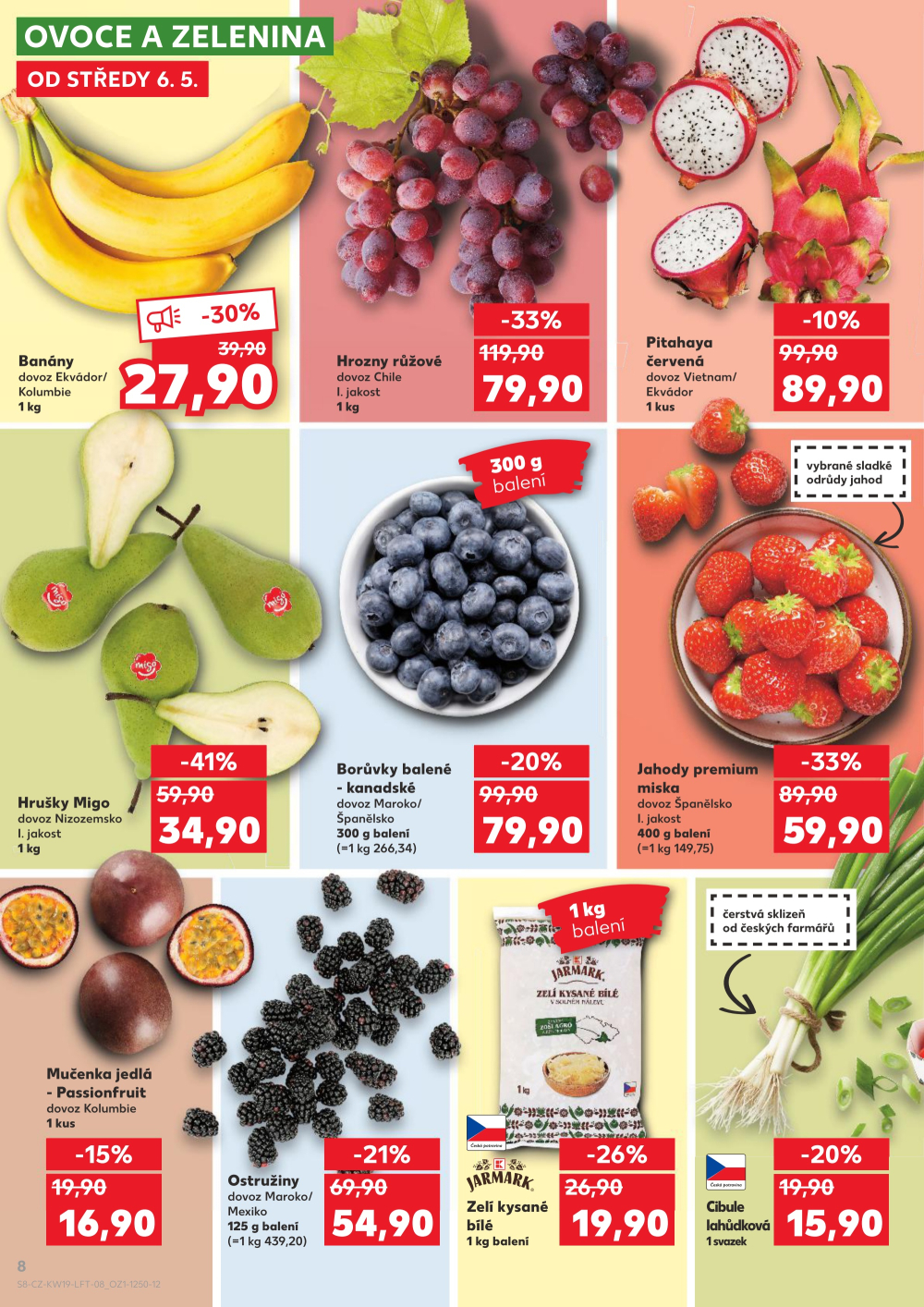 Leták Kaufland Turnov, Sobotecká - strana 8