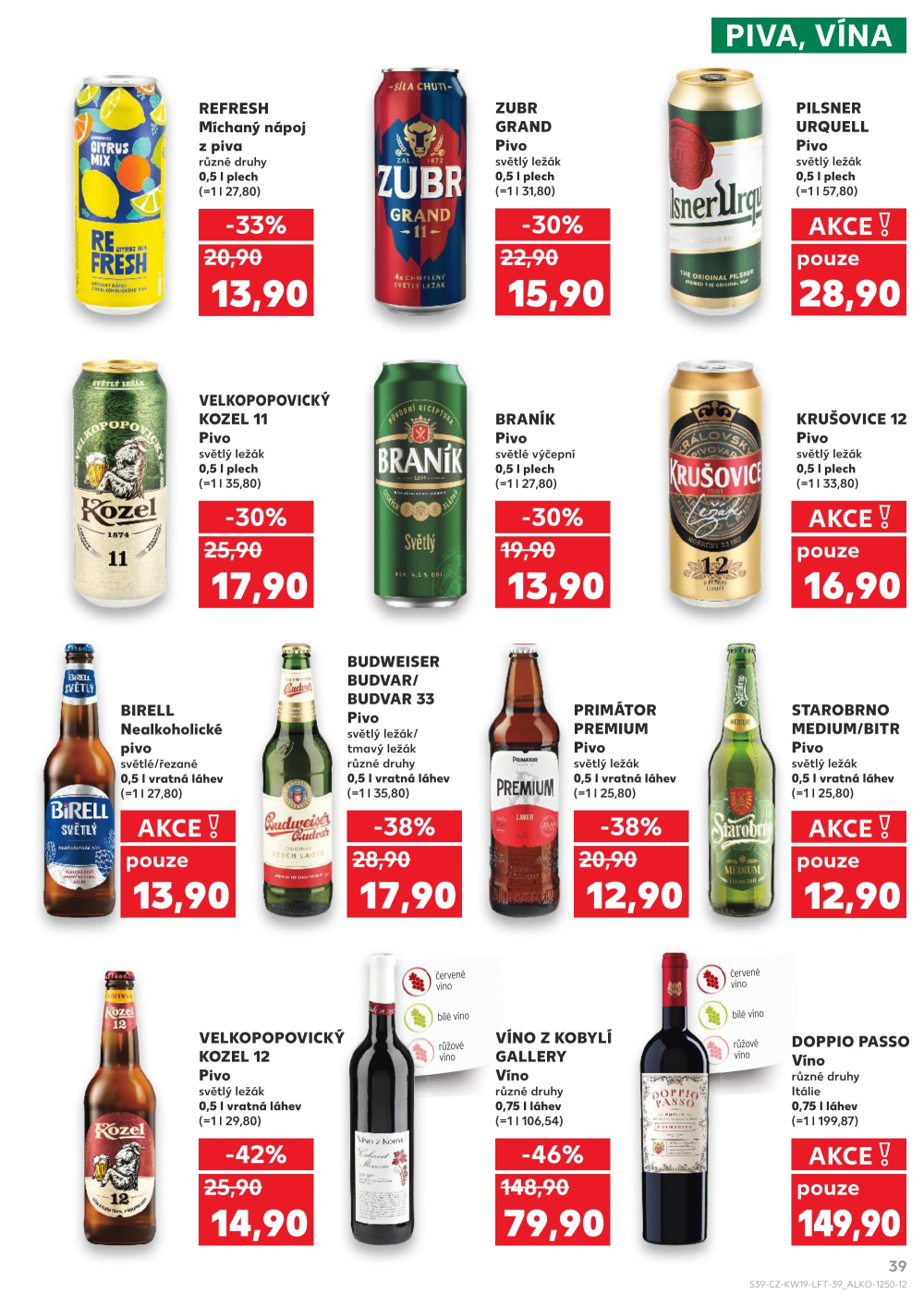 Leták Kaufland leták Vsetín - strana 39