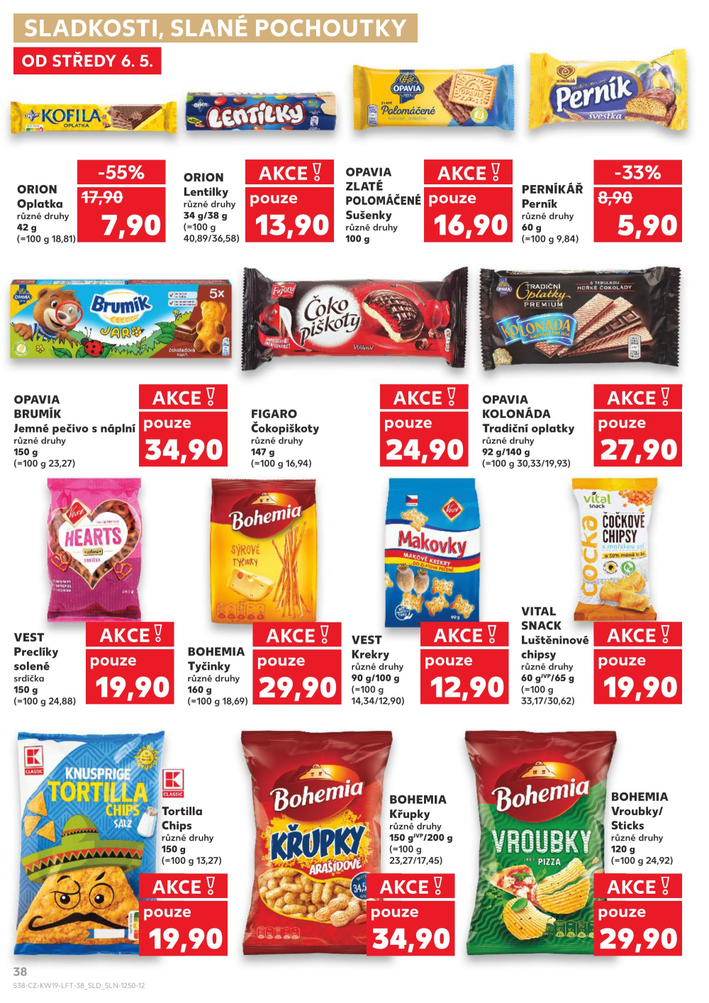 Leták Kaufland leták Ostrava - Poruba - strana 38