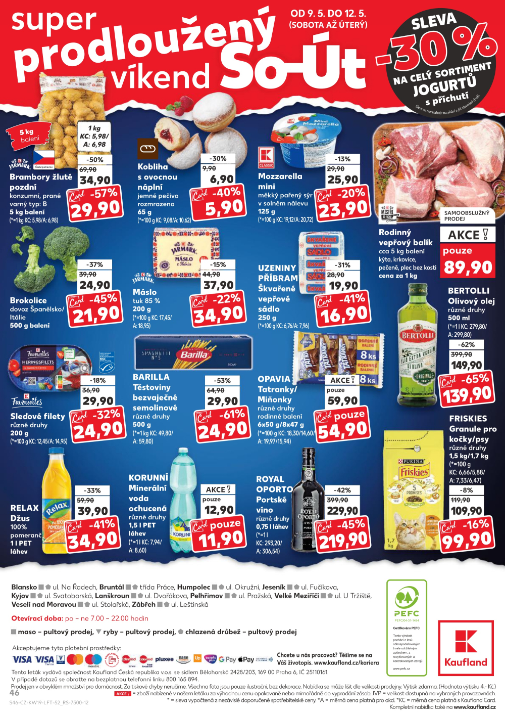Leták Kaufland leták Jeseník - strana 46